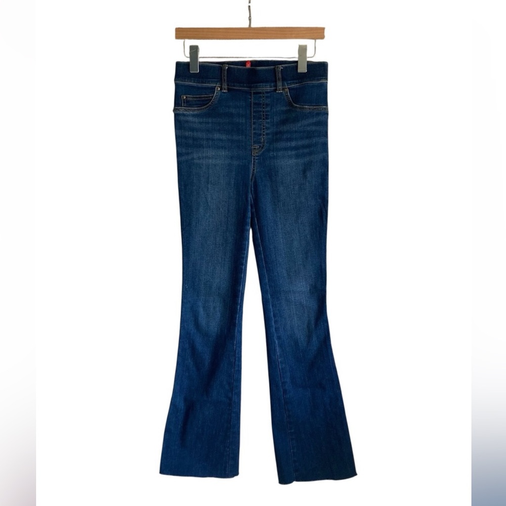 SPANX Dark Blue Flare Jeans